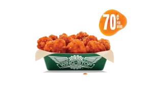 70 Cent Boneless Wings