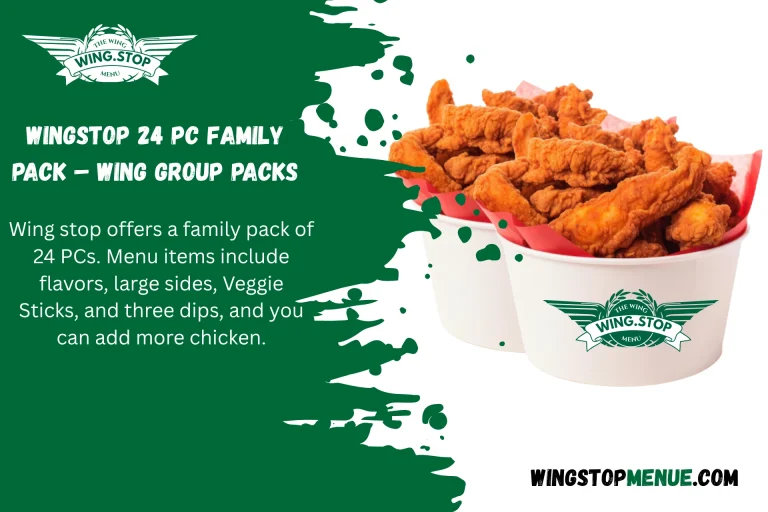 WingStop 24 pc Family Pack – Wing Group Packs