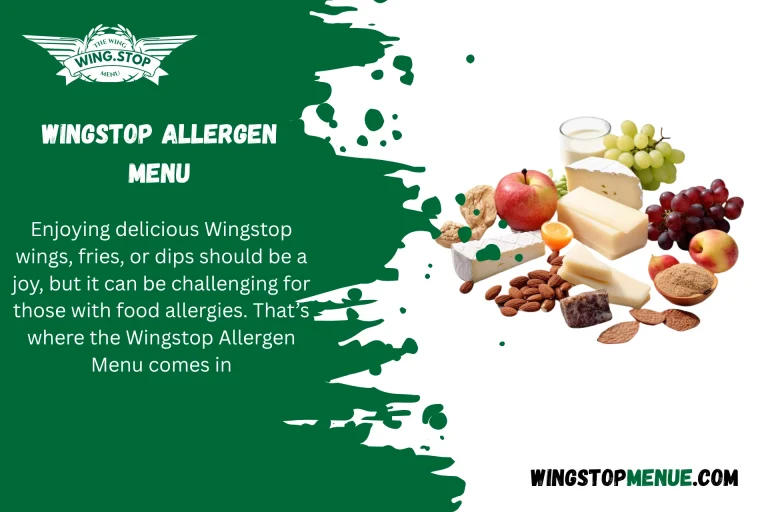 Wingstop Allergen Menu